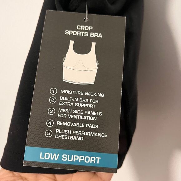 NWT Crop Sports Bra Size Small - Picture 3 of 6